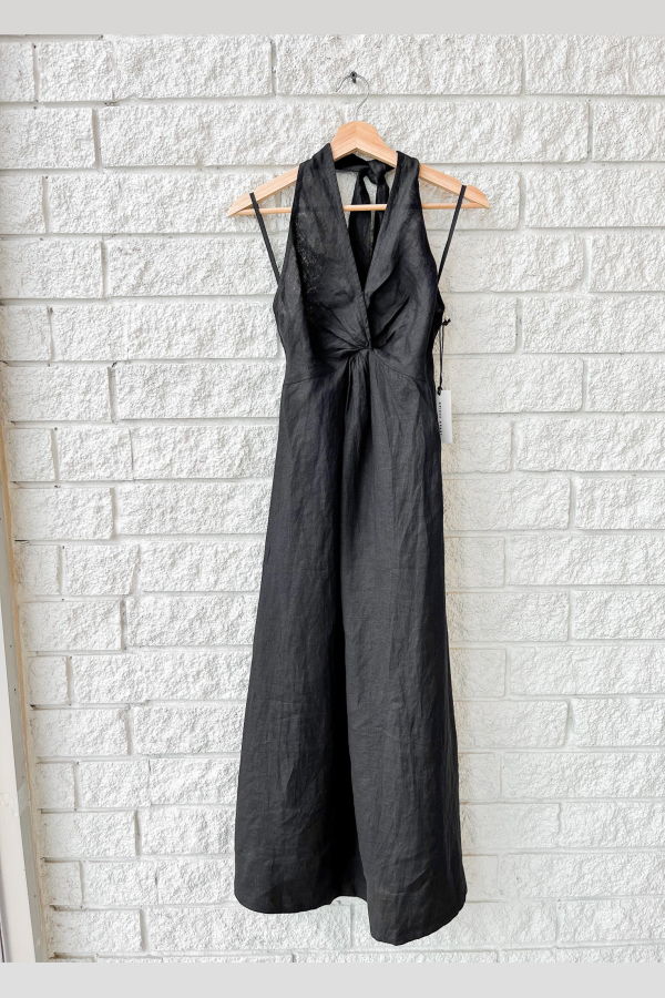 Apiece Apart Salome Halter Maxi Dress