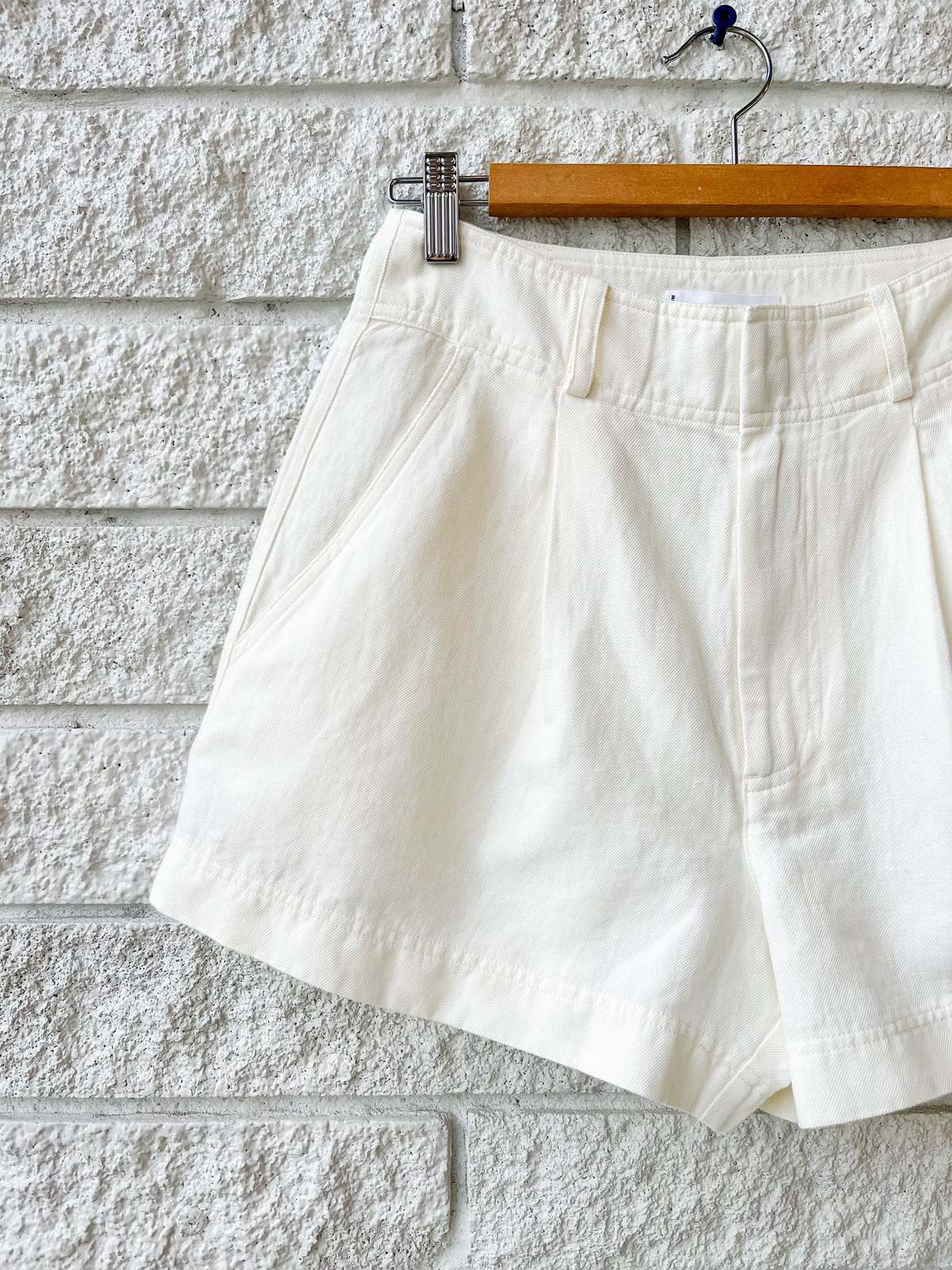 Apiece Apart Short Bari Short - Cream - Image 3 of 4