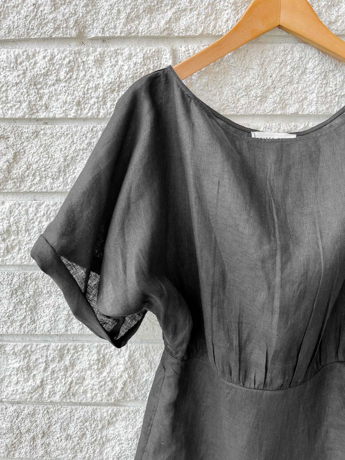 Apiece Apart Sigrun Mini Dress - Black - Image 3 of 4