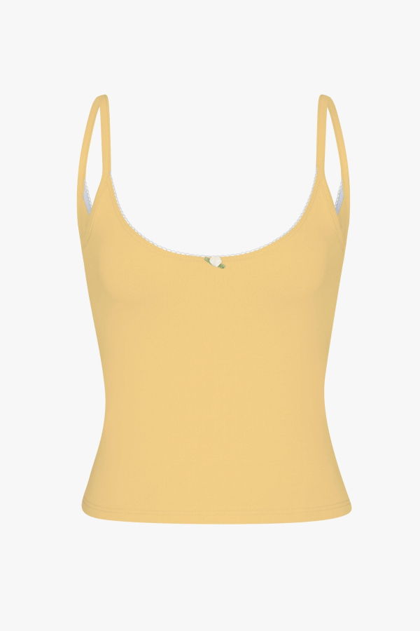 Rat Boi Scoop Back Cami - Sunny