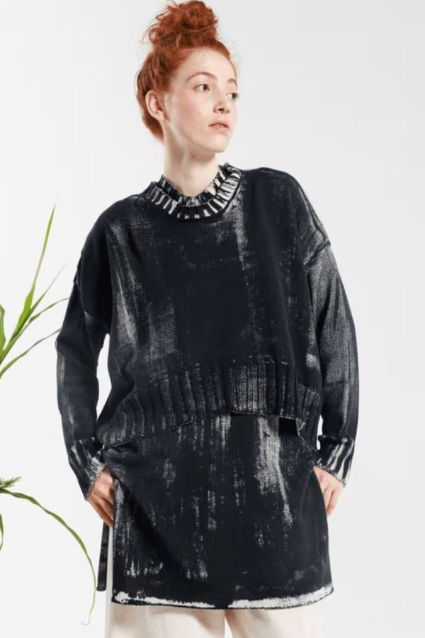 Serien Umerica Hand Painted Boxy Sweater