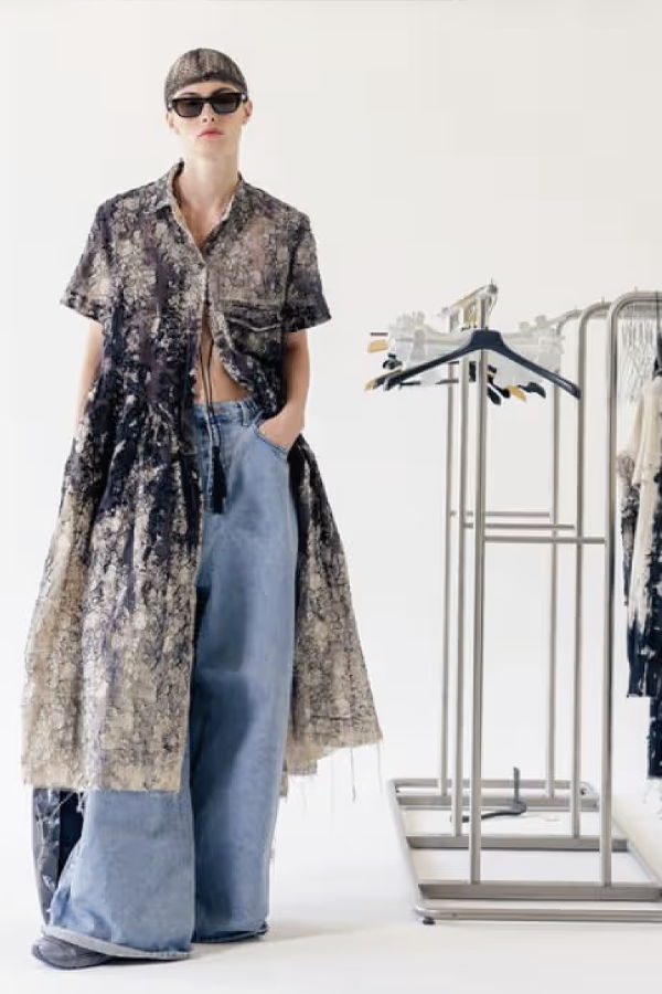 Serien Umerica Hand Painted Lace Dress