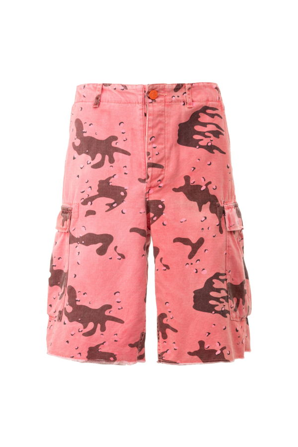 Hellstar Camo Shorts - Pink