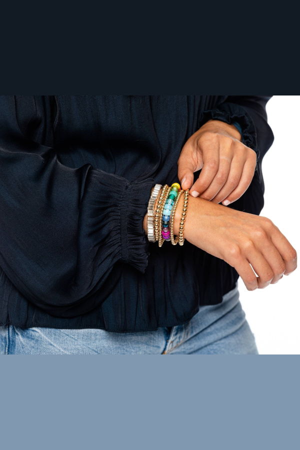 Malibu Sugar Rock Candy Baguette Bracelet