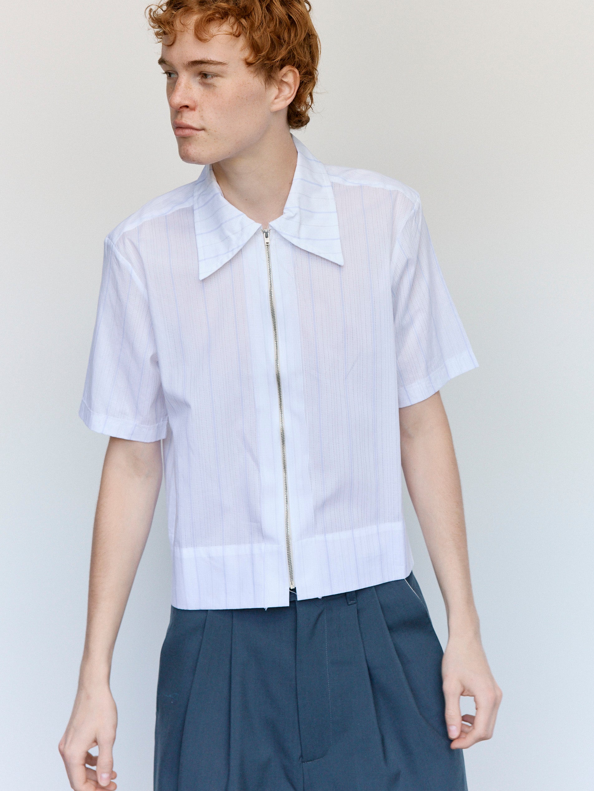 Camiel Fortgens Cotton Zip Shirt | Garmentory