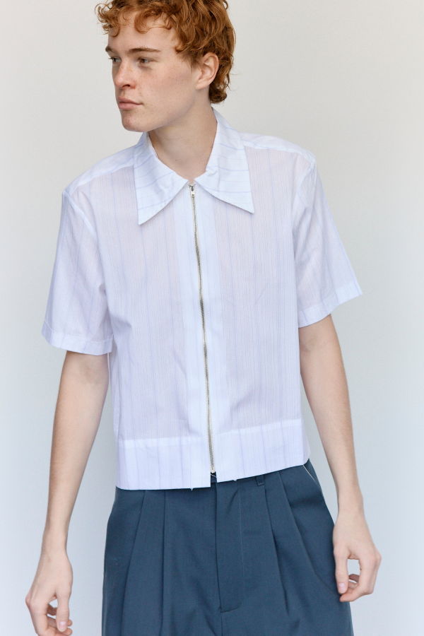 Camiel Fortgens Cotton Zip Shirt