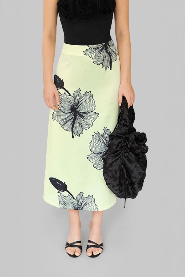 Opera Sport Lone Skirt - Tender Yellow