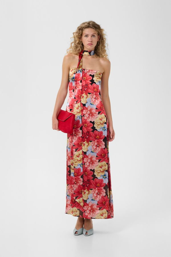Gestuz Sigrida Silk Dress - Desert Flower
