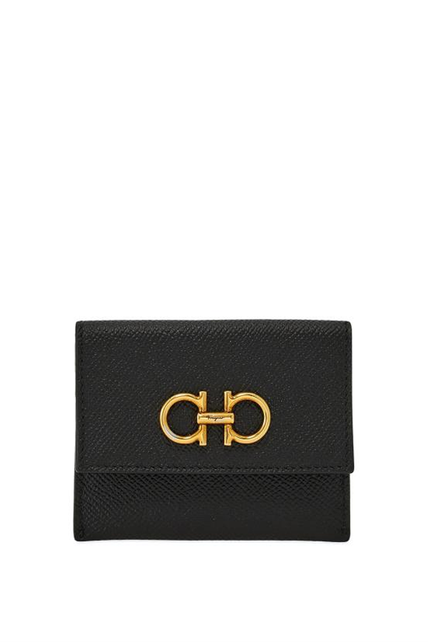 Ferragamo Business Card Wallet - Black