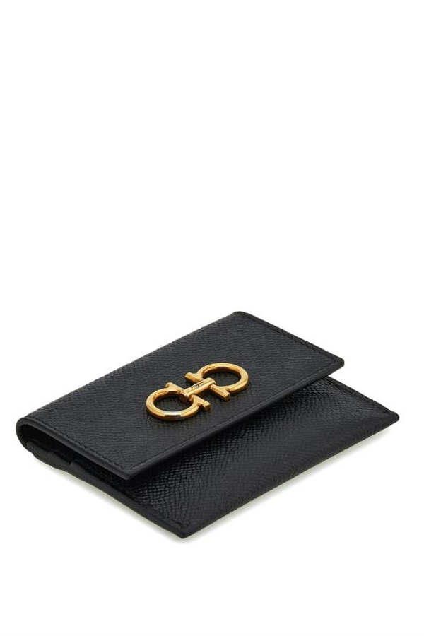 Ferragamo Business Card Wallet - Black