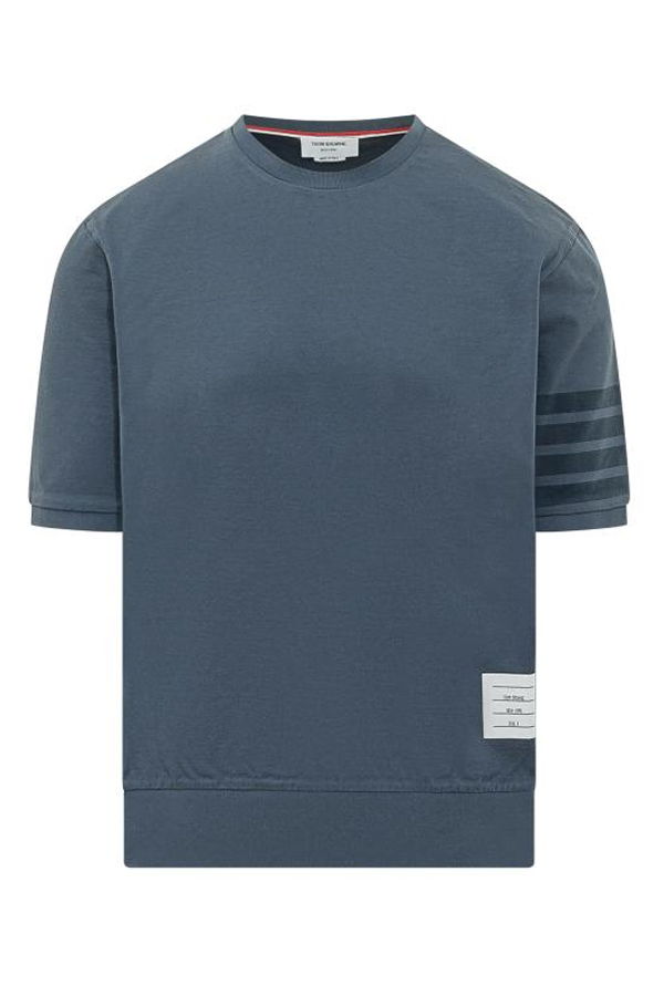 Thom Browne 4 T-Shirt - Navy