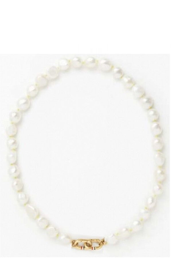Clare V. Le Pearl Necklace - Gold