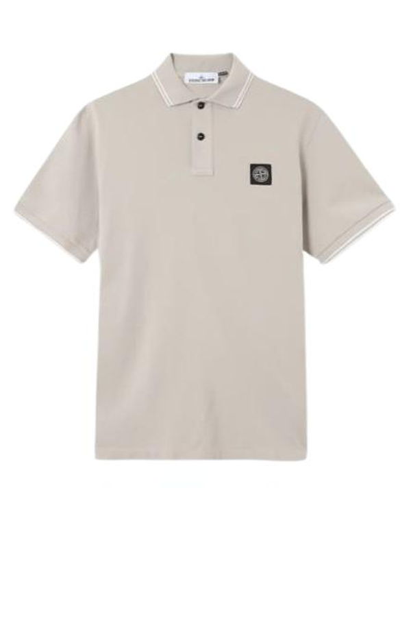 Stone Island Polo Shirt - Pearl Gray