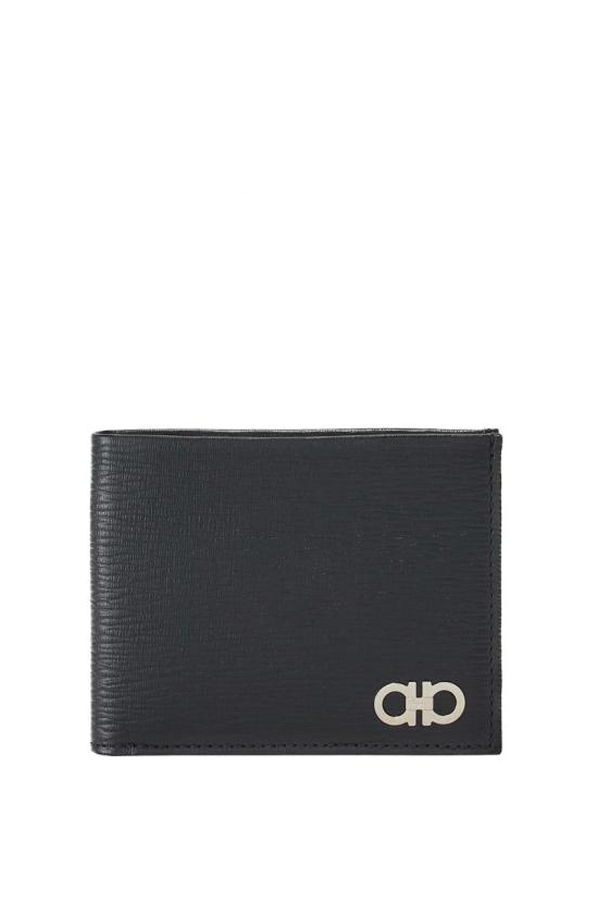 Ferragamo Wallet - Black Ferragamo Red