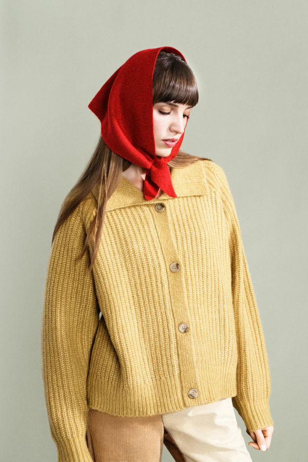 Hansel from Basel Cashmere Triangle Scarf