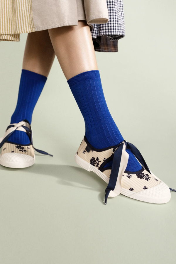 Hansel from Basel Essential Rib Trouser Crew Socks