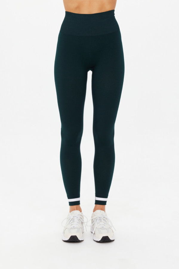 The Upside Form Seamless 25in Midi Pant - Racing Green