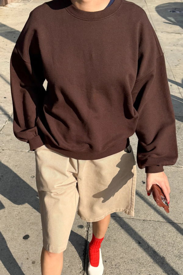 Le Bon Shoppe French Terry Core Sweatshirt