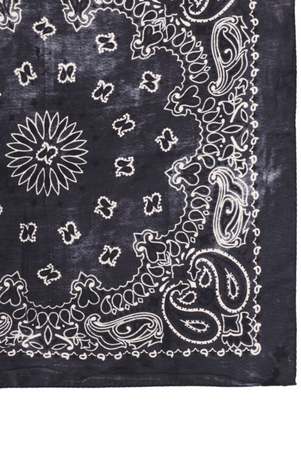 Golden Goose Foulard Con Motivo Paisley Scarf - Charcoal