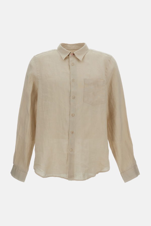 PAUL SMITH Linen Shirt - Beige