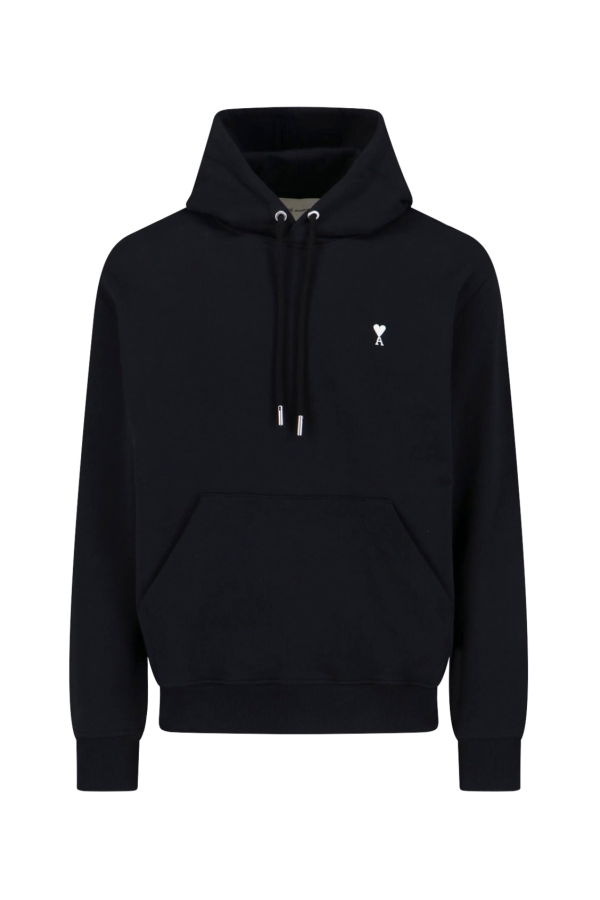 Ami Alexandre Mattiussi Ami De C Ur Hoodie - Black