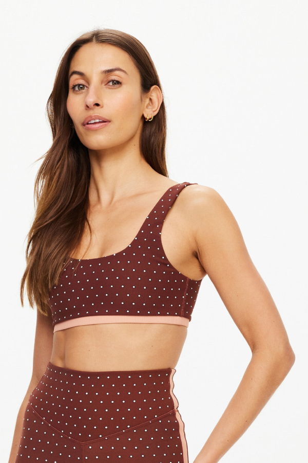 The Upside Maho Harley Bra - Polka Dots