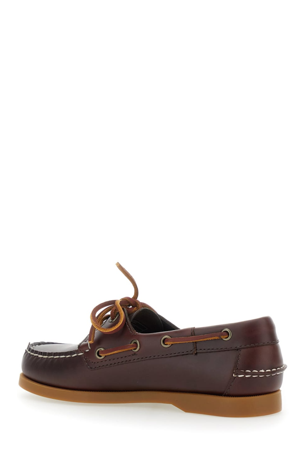 Sebago Docksides Portland Waxed Loafers - Brown