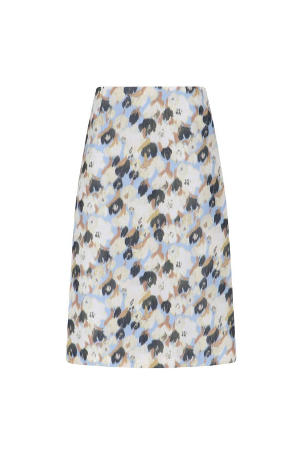Marni Secret Bouquet Midi Skirt - Multicolor