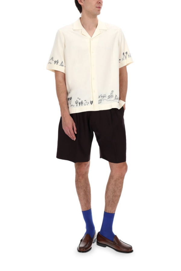 PAUL SMITH Shorts in Lino - Brown