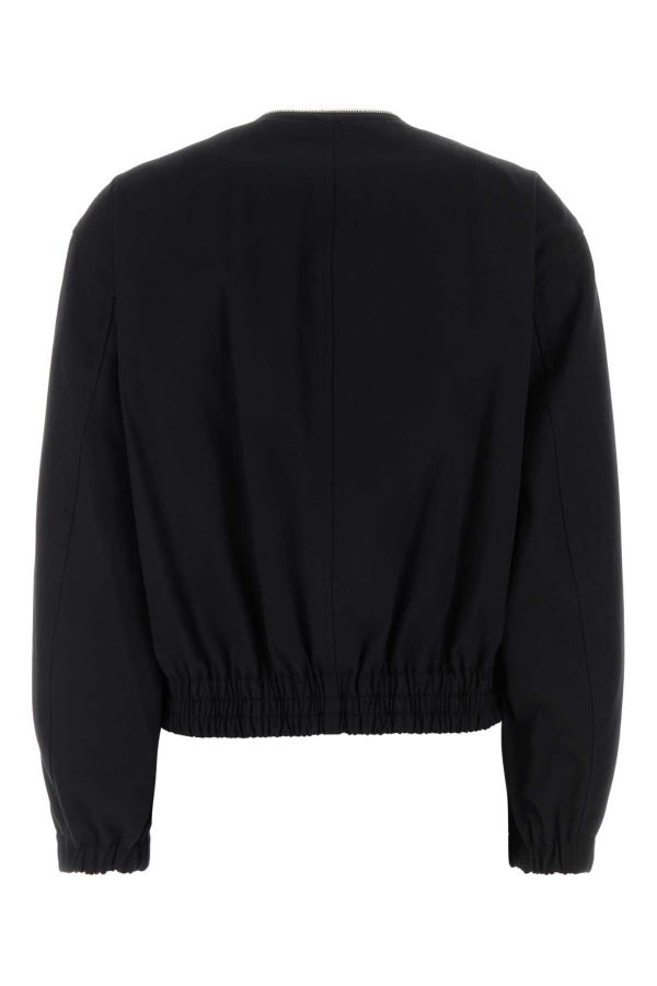 ALEXANDER WANG Cotton Bomber Jacket - Black