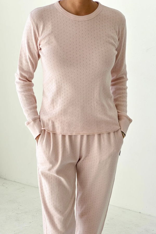 Le Bon Shoppe Pointelle Fundamental Tee