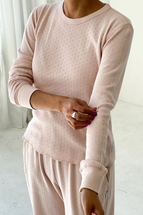 Le Bon Shoppe Pointelle Fundamental Tee