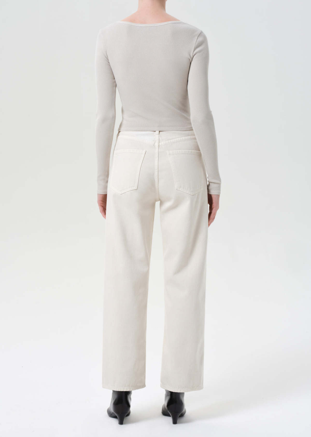 AGOLDE Ren Jeans - Brown Rice - Image 5 of 7
