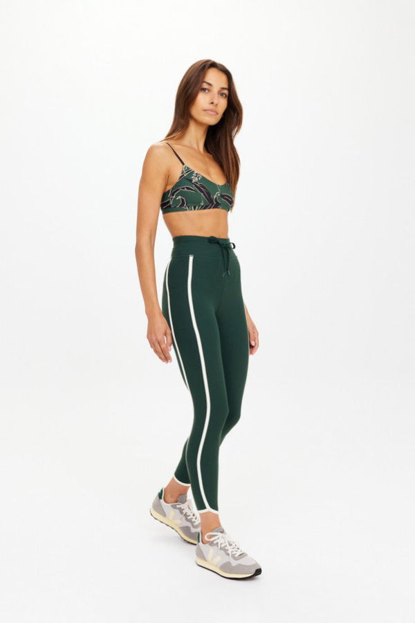 The Upside Santa Fe 25in Midi Pant - Jungle Green