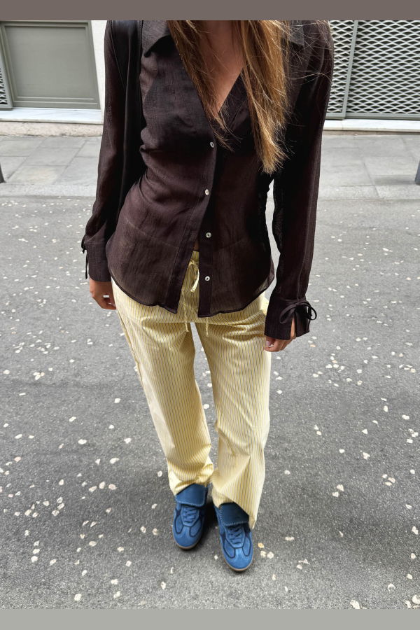 Alohas Tb.490 Club Leather Sneakers - Suede Blue