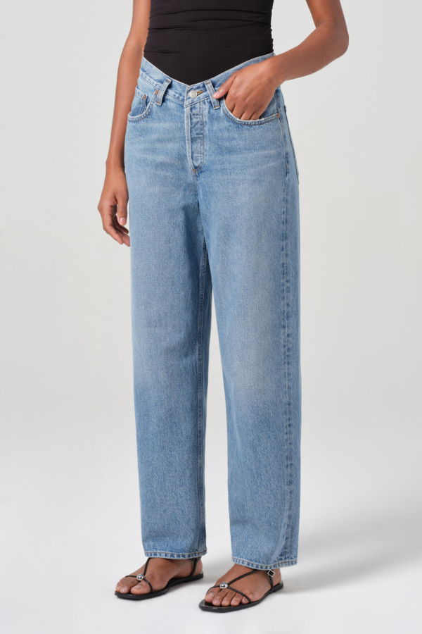 AGOLDE V-Waist Baggy Jeans - Fairway