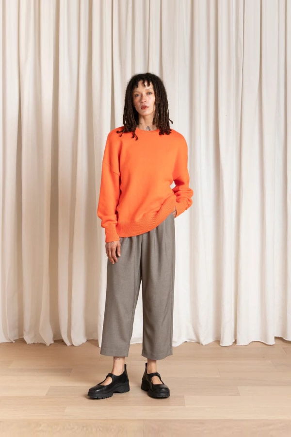 Ali Golden Chunky Cotton Pullover