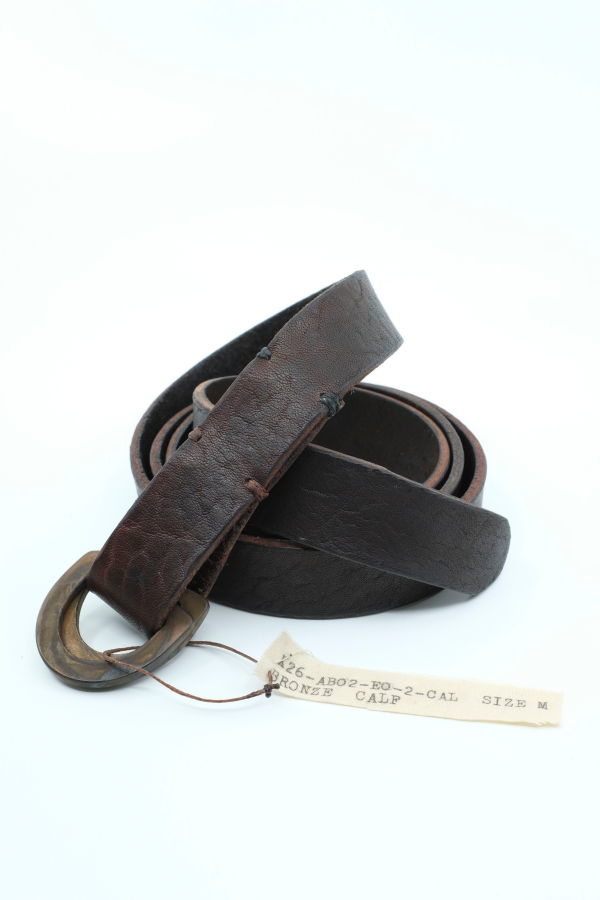 Nosapluna Leather D Buckle Belt