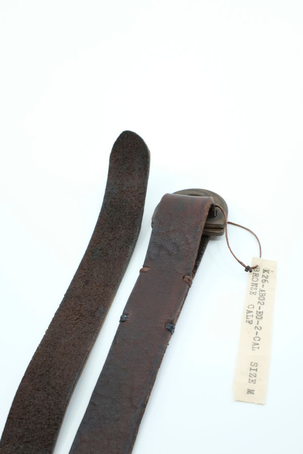 Nosapluna Leather D Buckle Belt