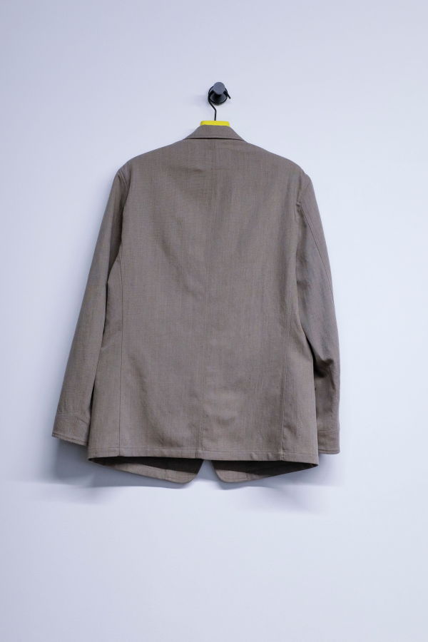 The Letters Linen & Wool Workers Blazer - Mocha