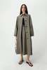 Cordera Batwing Trench Coat - Vetiver - Thumbnail 1