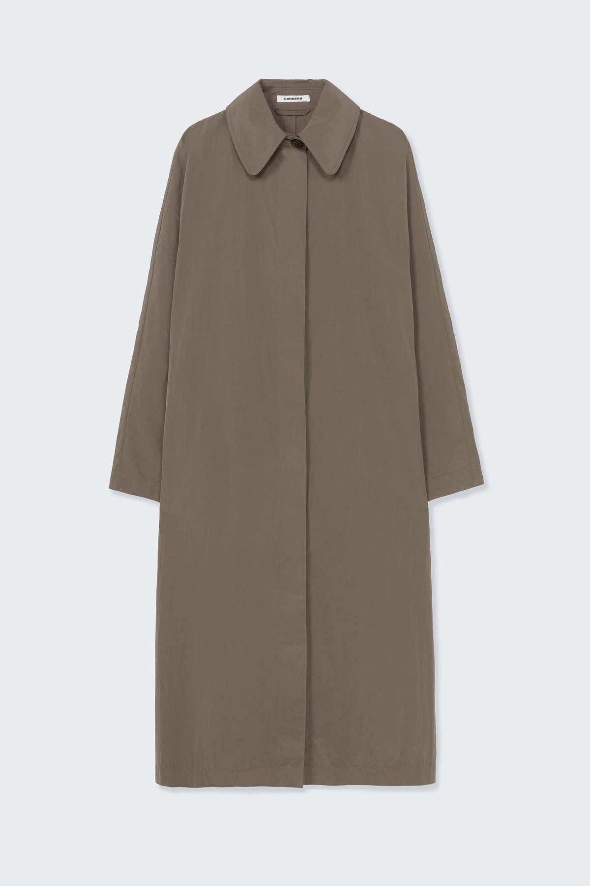 Cordera Batwing Trench Coat - Vetiver - Image 4 of 4