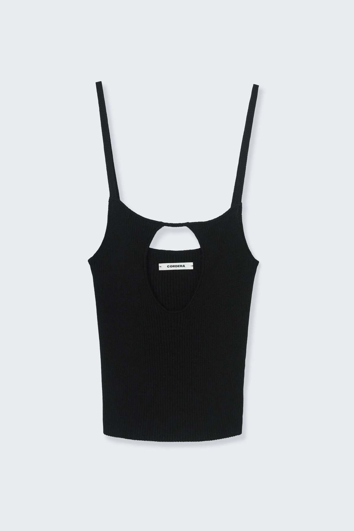 Cordera Cut Out Top - Black - Image 4 of 4