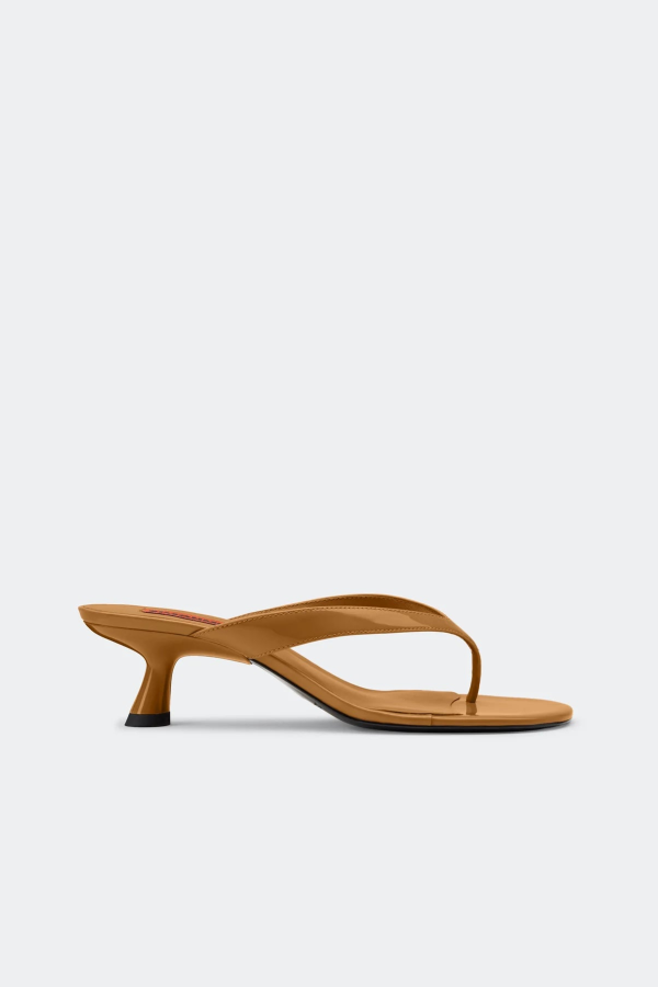 Simon Miller Beep Thong Sandal - Dark Nude