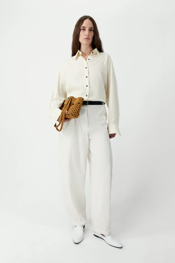 Cordera Silk Barrel Pants - Garza