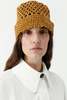 Cordera Wooden Beads Bucket Hat - Ochre - Thumbnail 1