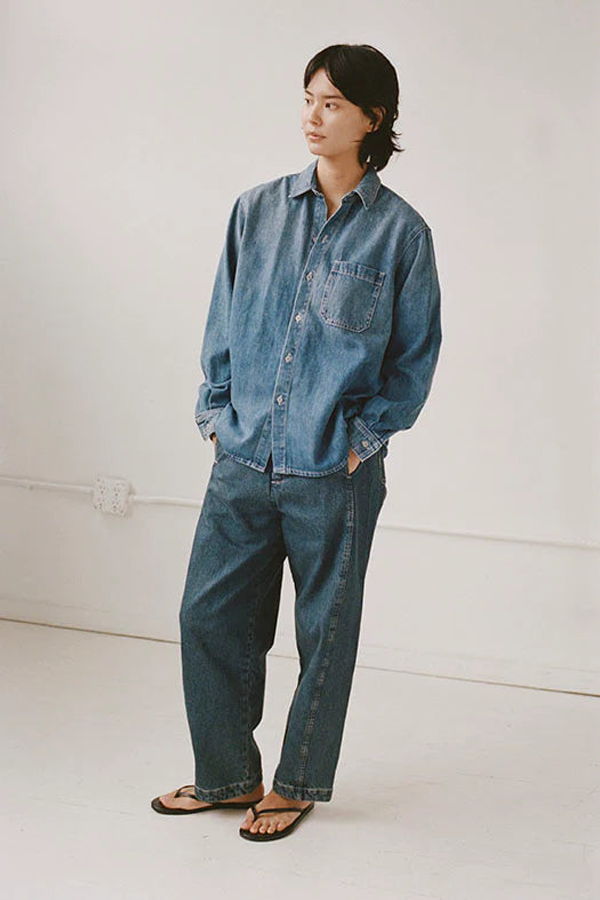 Shaina Mote Denim Pocket Shirt