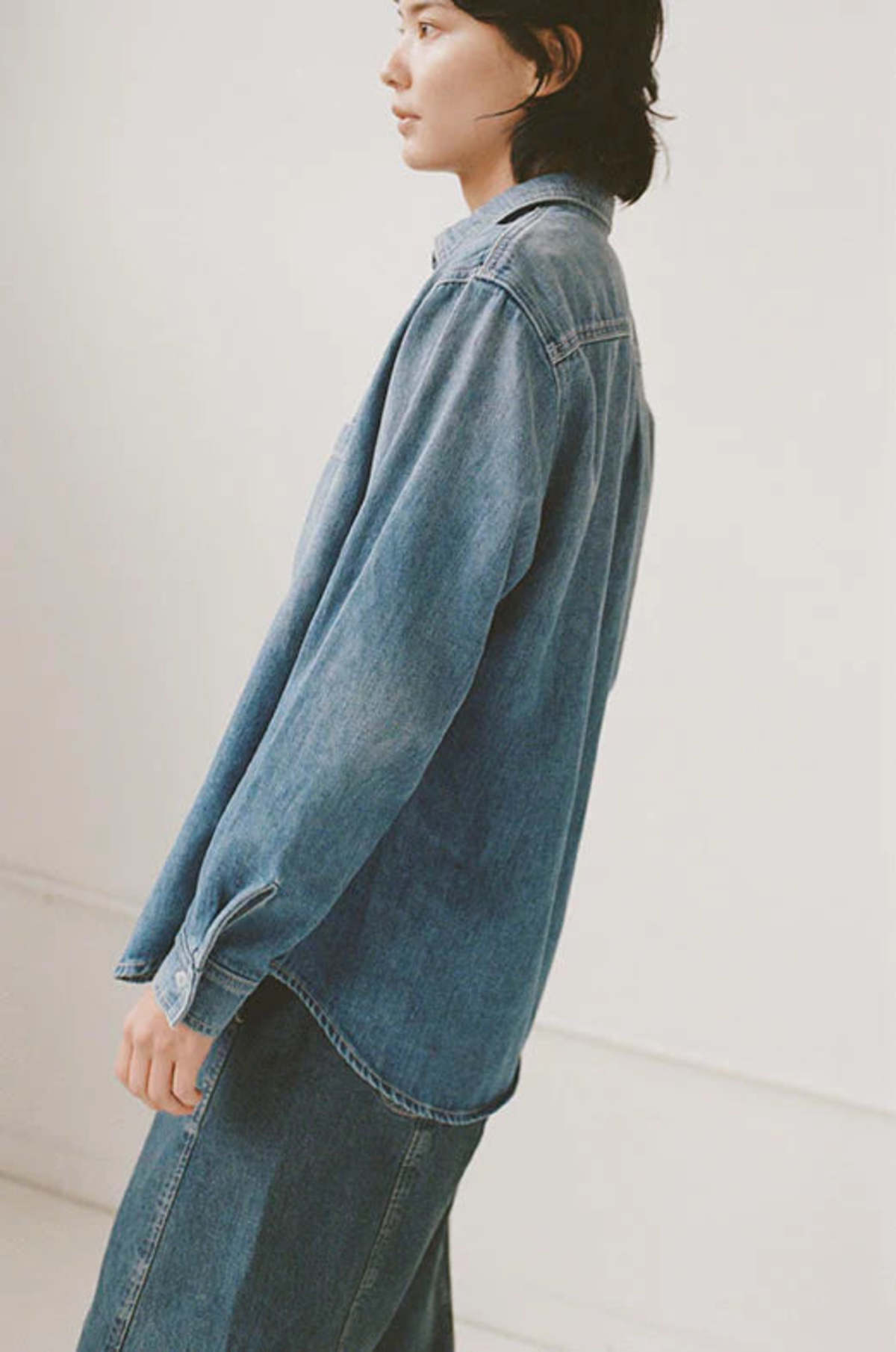 Shaina Mote Denim Pocket Shirt - Image 6 of 6