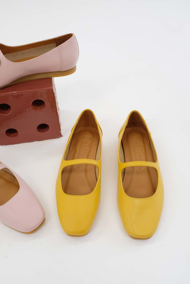 Beklina Olivia Flats - Lemon