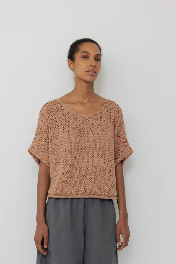 Wol Hide Hand Knit Tee